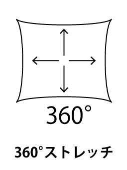 360°ストレッチ